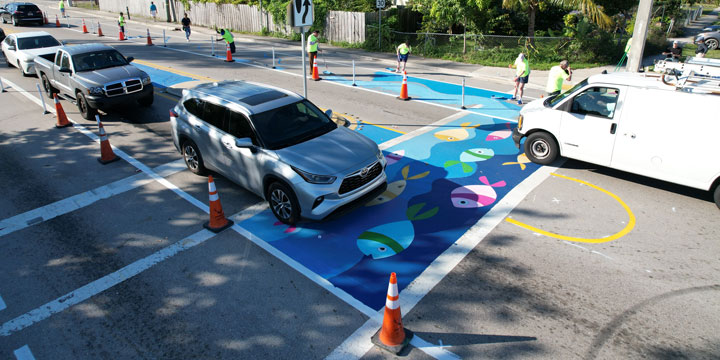 Street painting Deerfield Beach