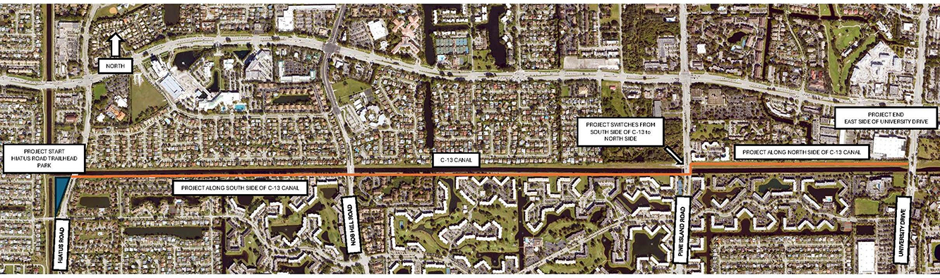 C13 canal project map small