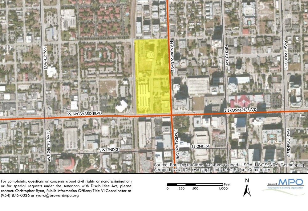 Downtown Mobility Hub Context Map 1