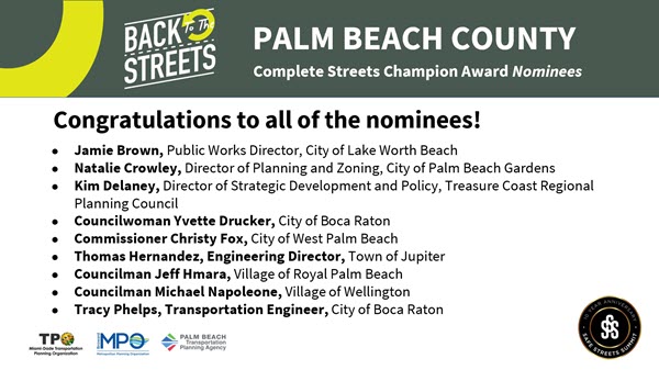 PBC Champion Award Nominees